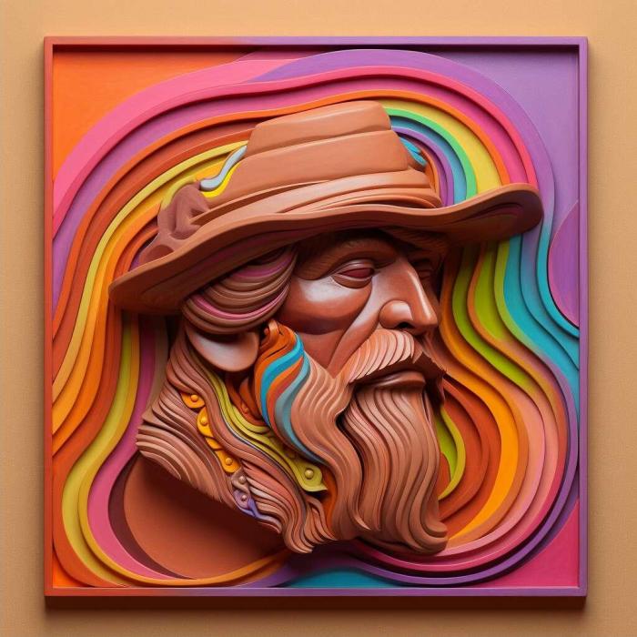 نموذج ثلاثي الأبعاد لآلة CNC 3D Art 